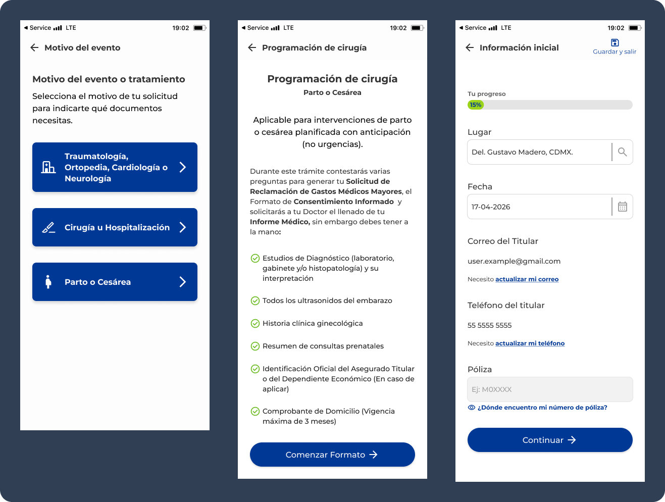 De PDFs por Correo a Formularios Guiados en la App